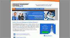 Desktop Screenshot of documentmanagement-software.org